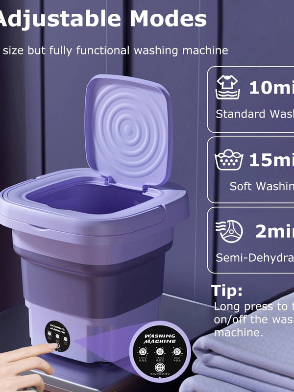 Home.Co- Foldable Mini Washing Machine